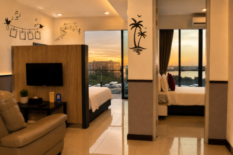 Design preview: Suite Living and Bedroom