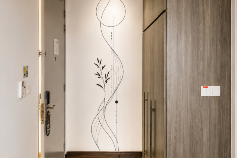 Design preview: Botanical Entry Wall