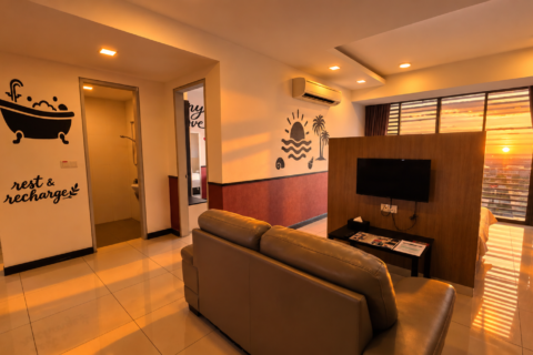 Upgraded room photo: Rest and Recharge Suite Lounge